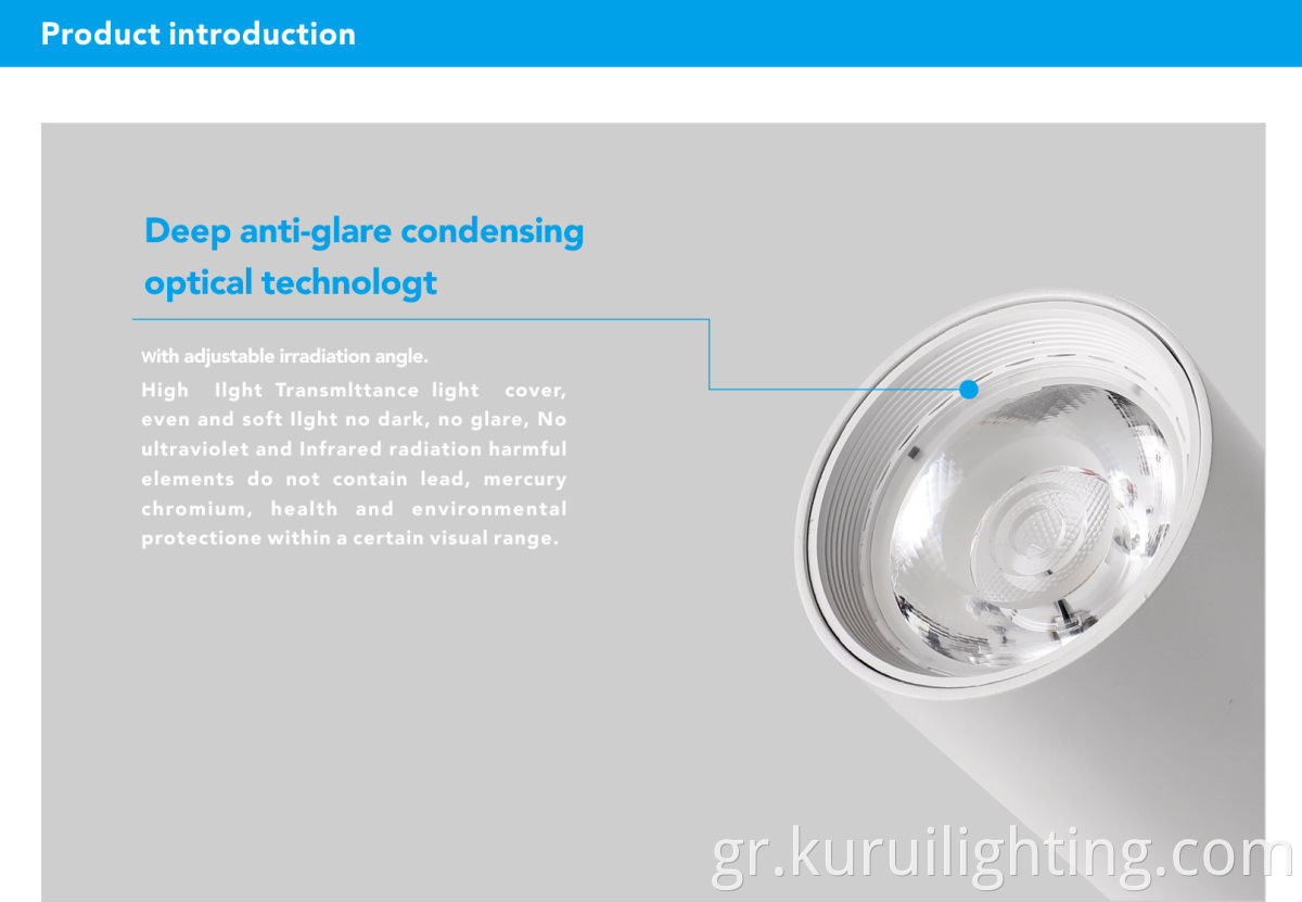 25W Cob Surface Die-Cast Allumire Led Round Modular Hotel Downlight Spotlight